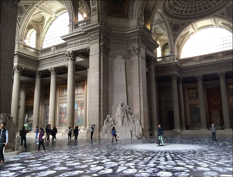 Interior, Panthéon; pic: Cynthia Rose
