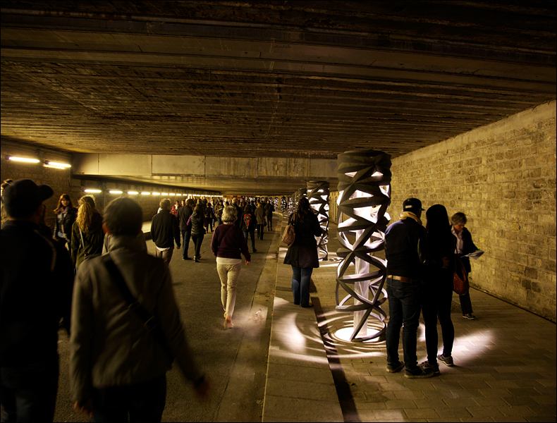 Tunnel underground; pic: Cynthia Rose