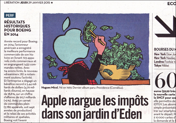 Business news, pic by Hugues Micol